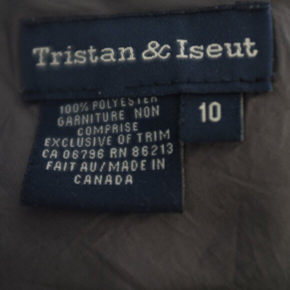 COPY - COPY - Tristan & Iseut Duster matching set Grey Pinstripe stringy selved… - Picture 13 of 16